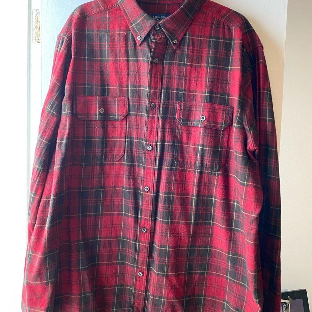 Faded Glory Red Flannel